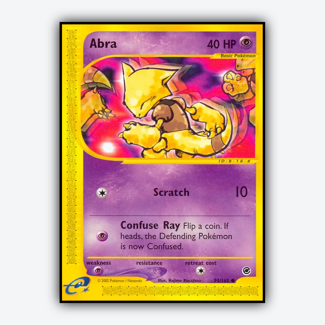 Abra 093/165 - Expedition Base Set - Card Rug