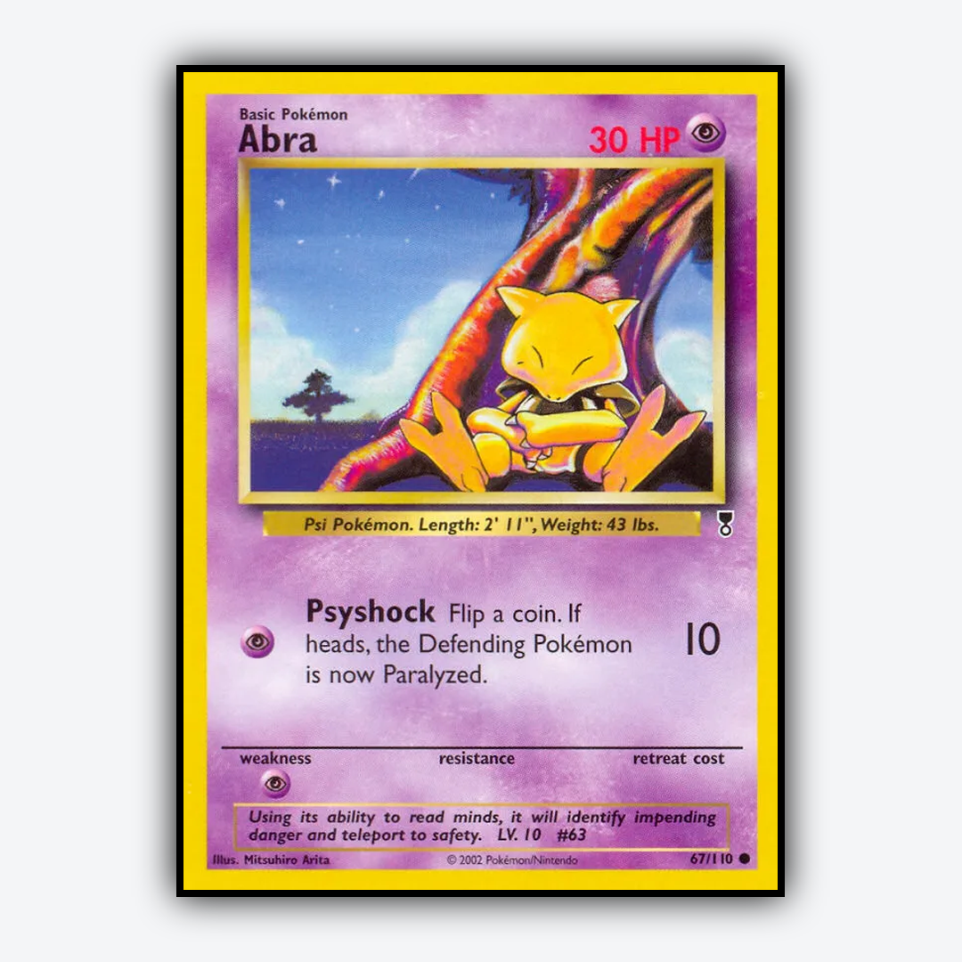 Abra 067/110 - Legendary Collection Set - Card Rug
