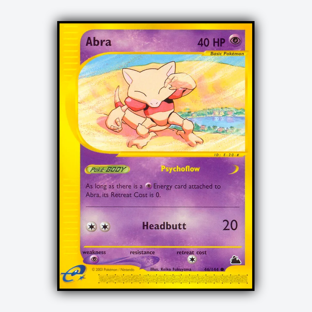 Abra 046/144 - Skyridge Set - Card Rug
