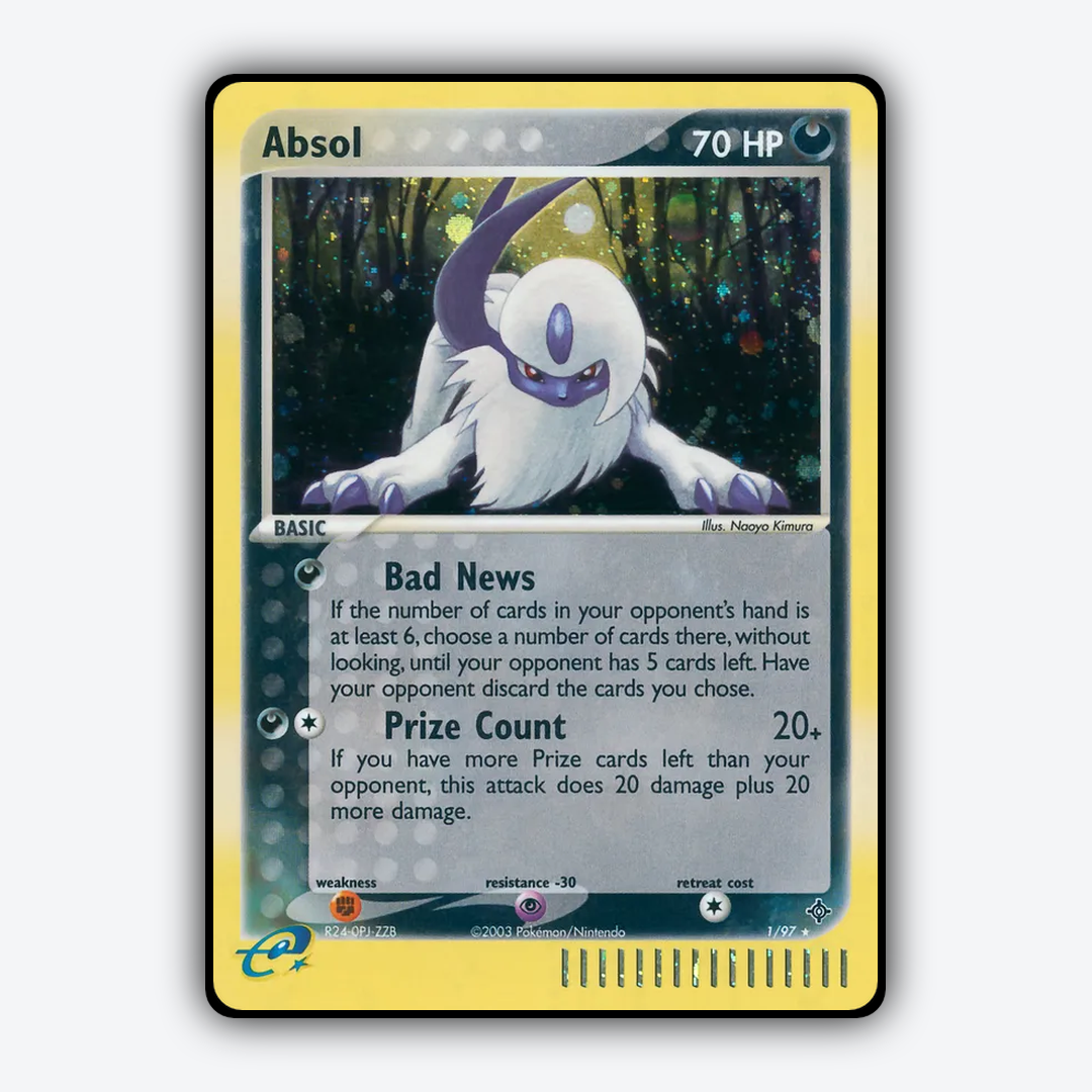Absol 001/97 - Dragon Set - Card Rug