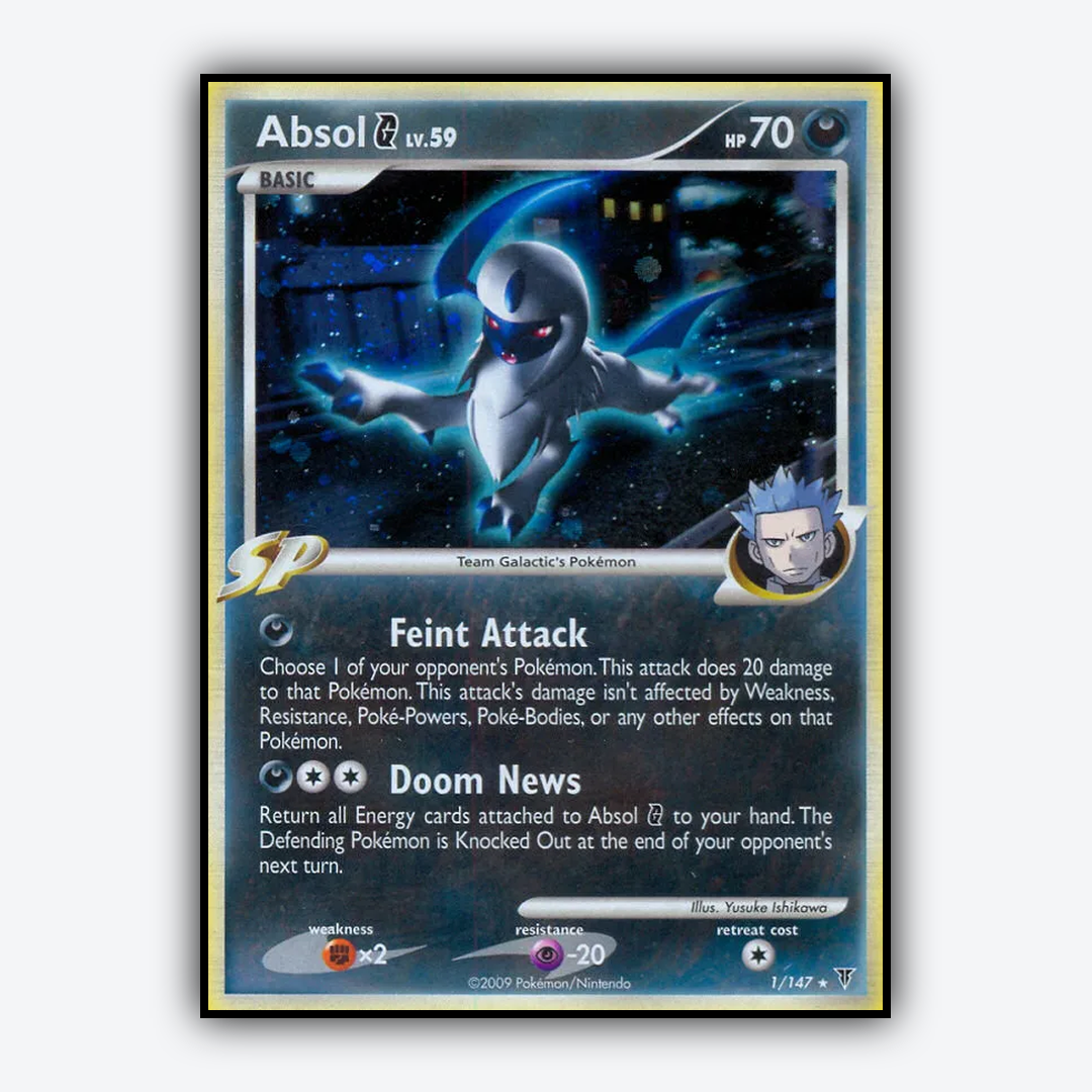 Absol G 001/147 - Supreme Victors Set - Card Rug