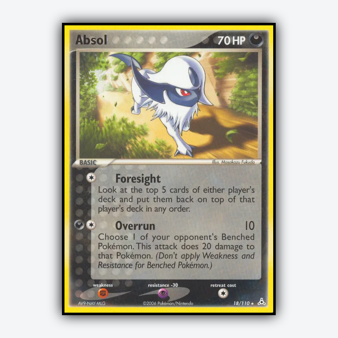 Absol 018/110 - Holon Phantoms Set - Card Rug