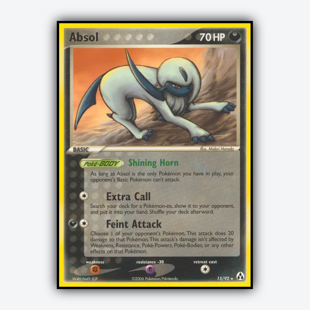 Absol 015/92 - Legend Maker Set - Card Rug