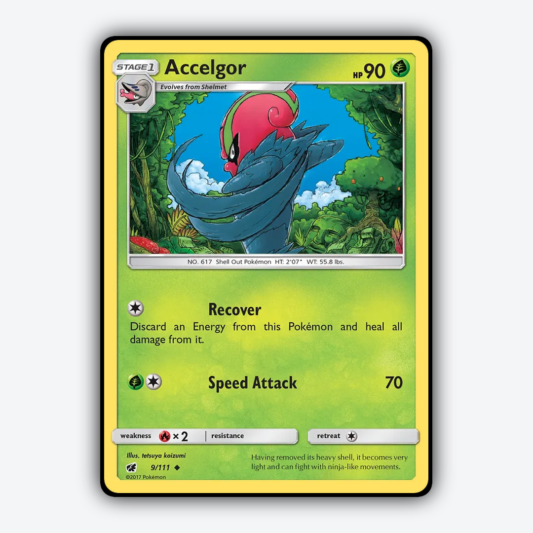 Accelgor 009/111 - Crimson Invasion Set - Card Rug