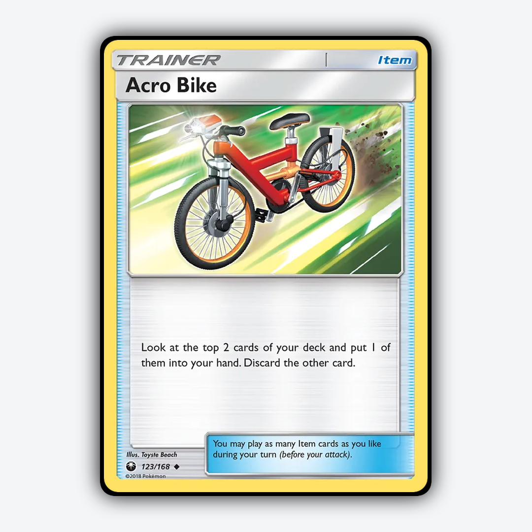 Acro Bike 123/168 - Celestial Storm Set - Card Rug