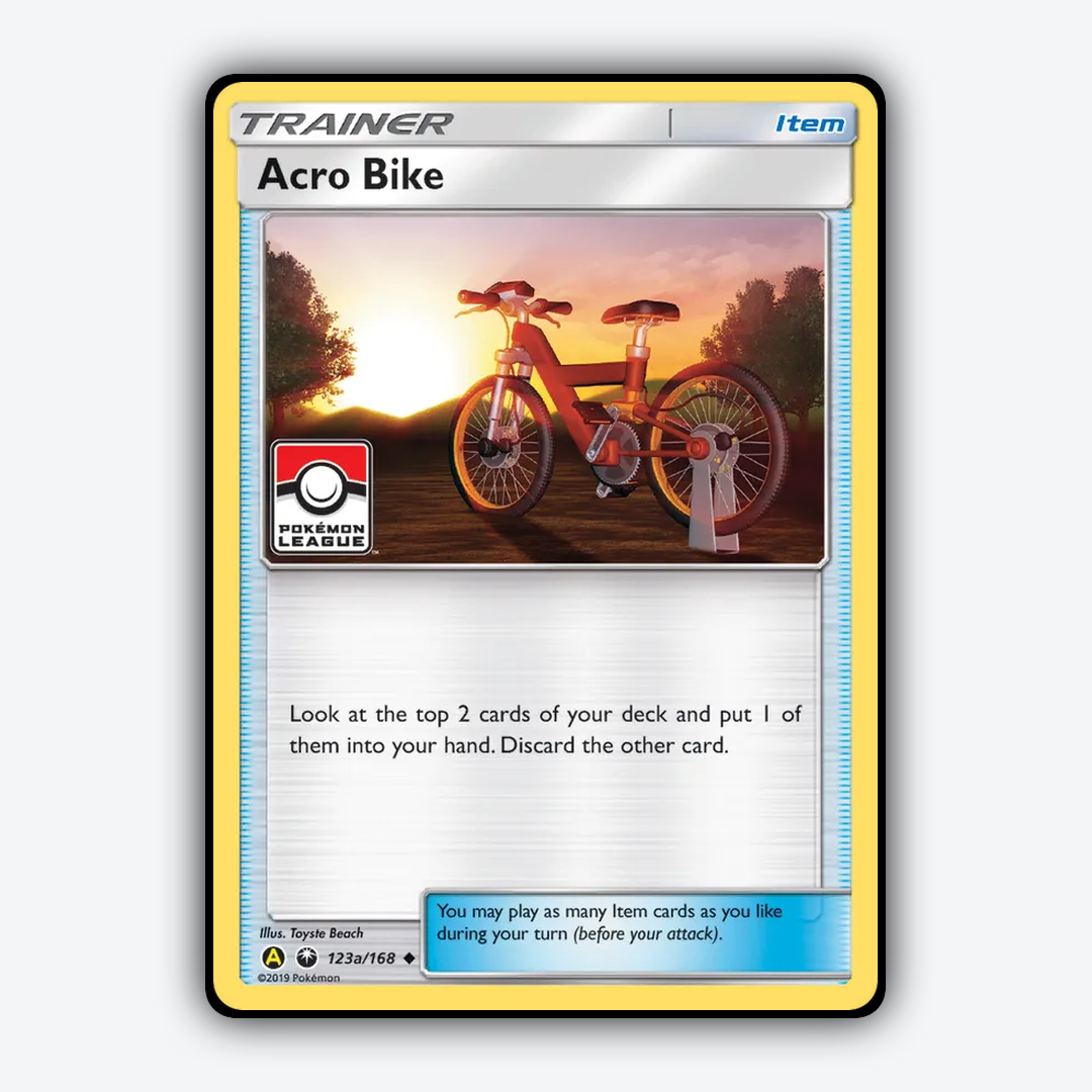 Acro Bike 123a/168 - Celestial Storm Set - Card Rug