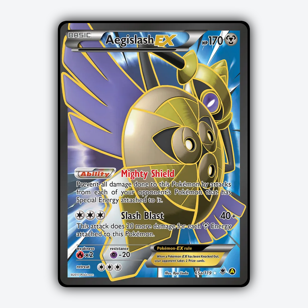 Aegislash-EX 065a/119 - Phantom Forces Set - Card Rug