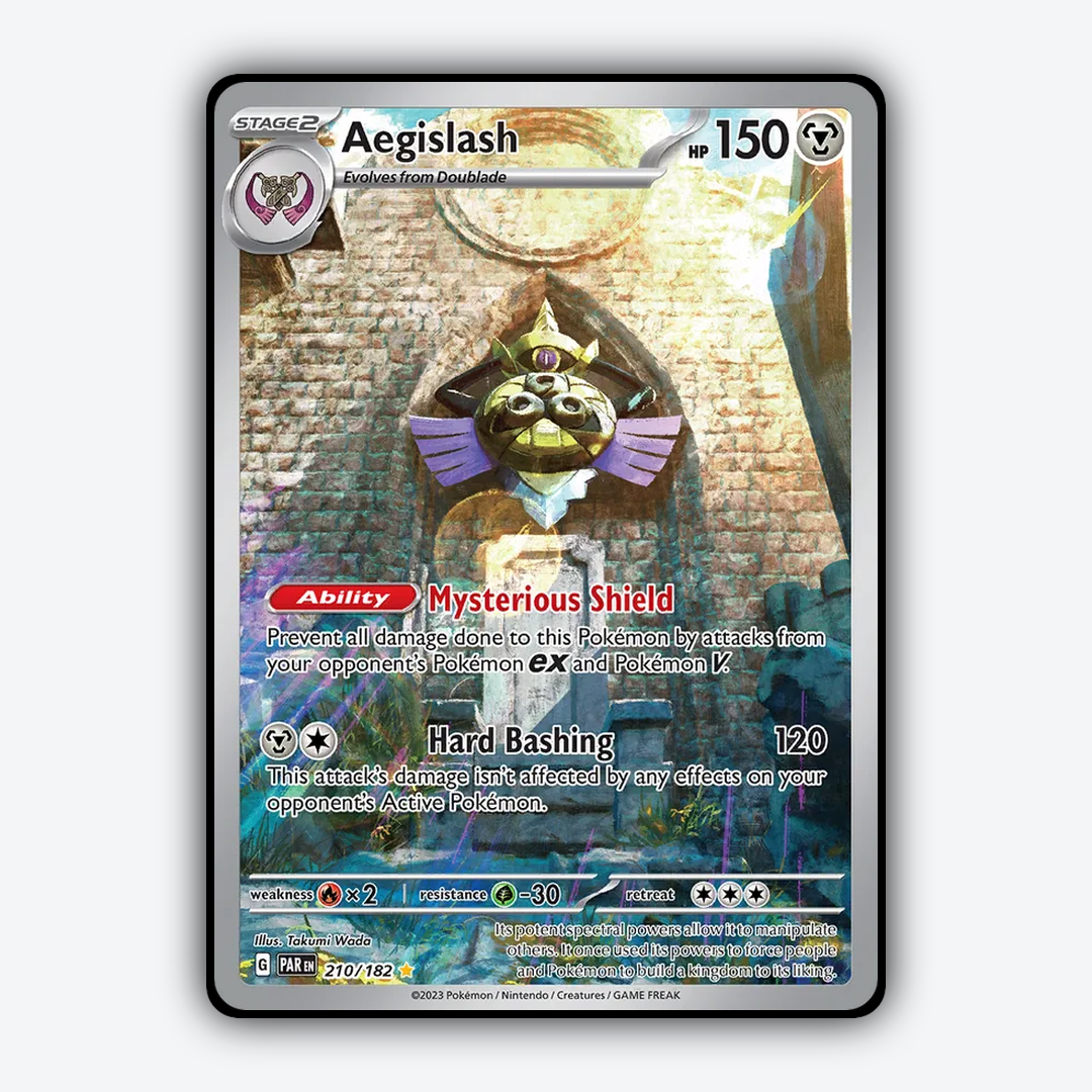 Aegislash #210 - Paradox Rift Set - Card Rug
