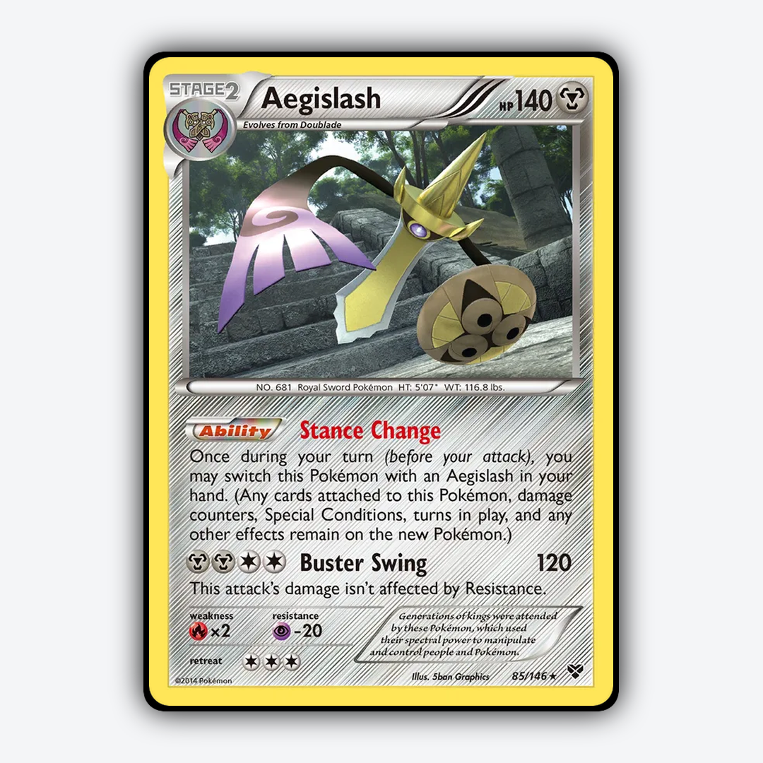 Aegislash 085/146 - XY Set - Card Rug