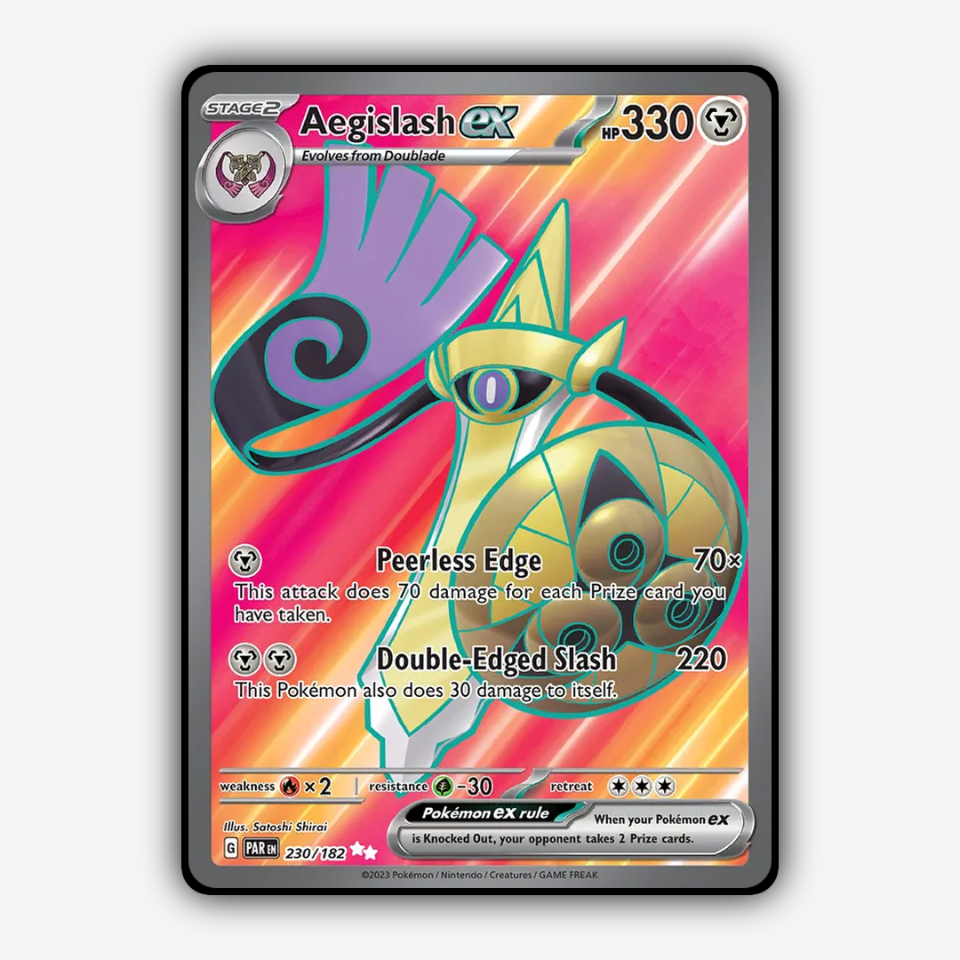 Aegislash ex #230 - Paradox Rift Set - Card Rug