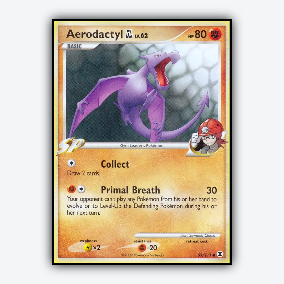 Aerodactyl GL 055/111 - Rising Rivals Set - Card Rug