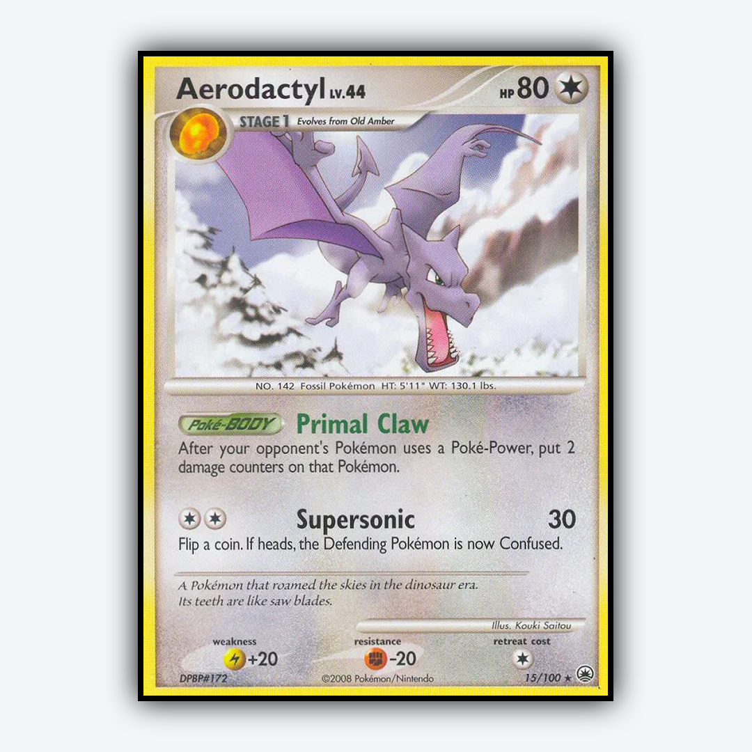 Aerodactyl 015/100 - Majestic Dawn Set - Card Rug