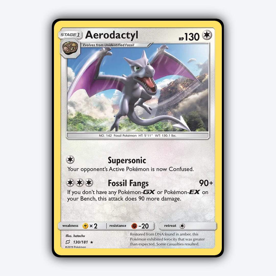 Aerodactyl 130/181 - Team Up Set - Card Rug
