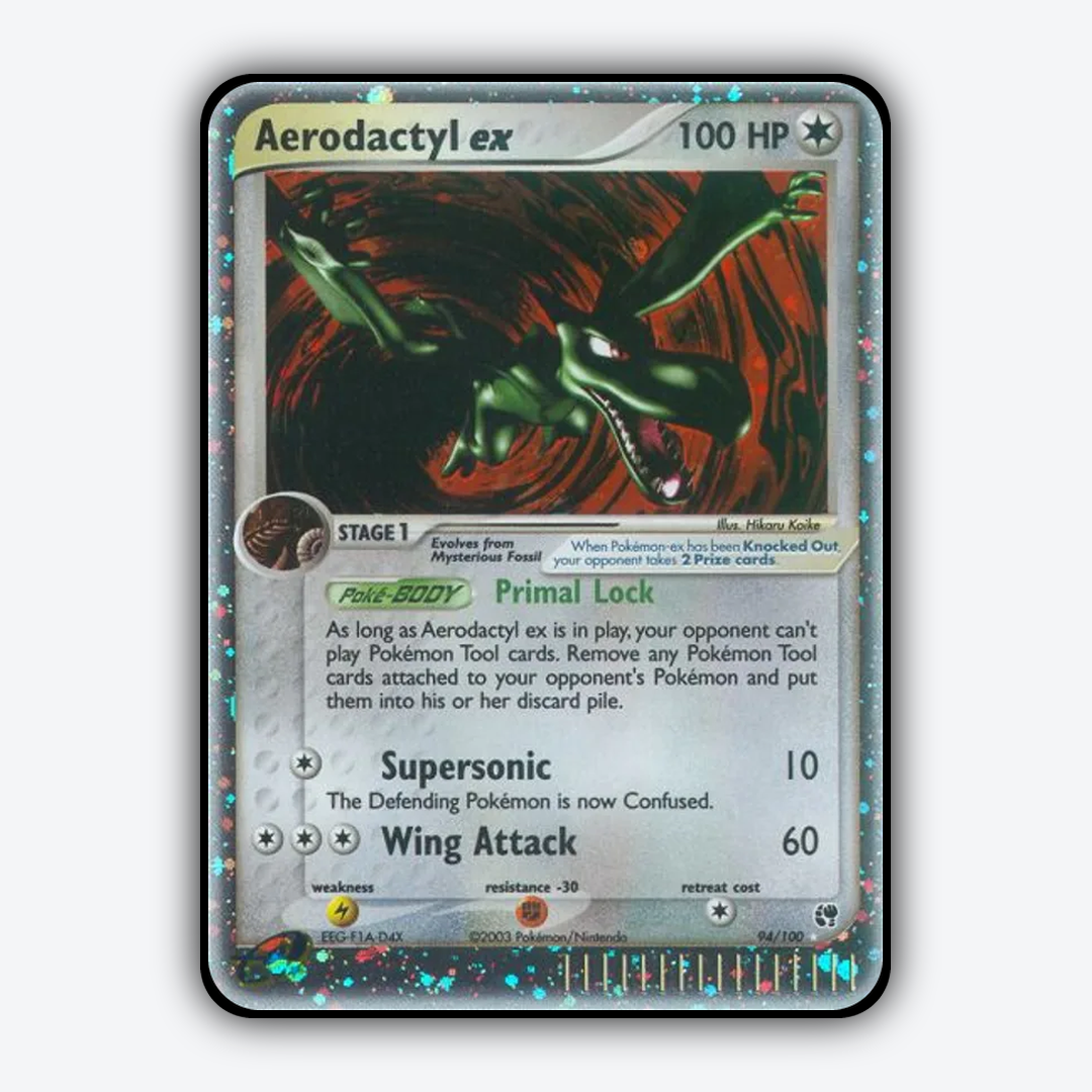 Aerodactyl ex 094/100 - Sandstorm Set - Card Rug