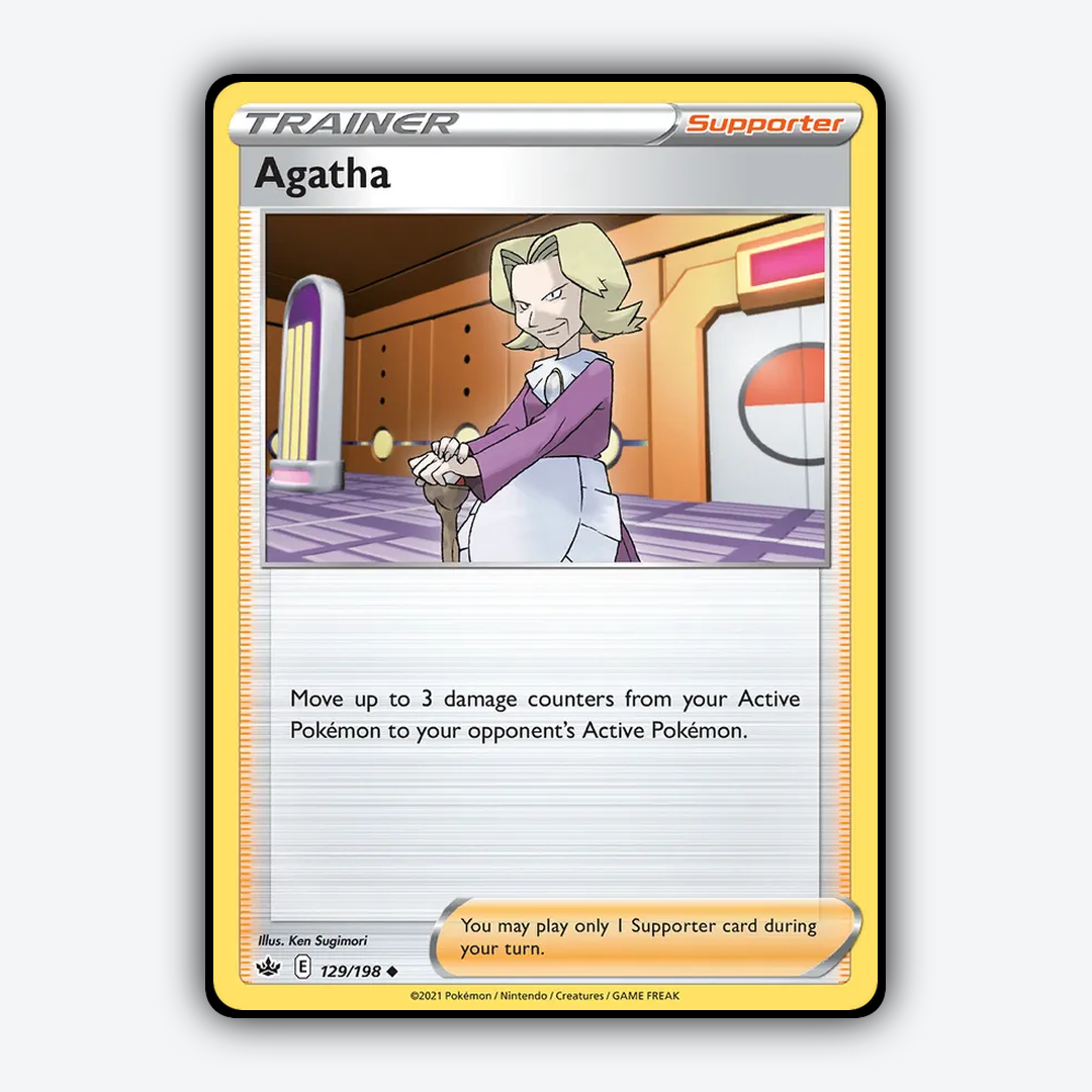 Agatha 129/198 - Chilling Reign Set - Card Rug