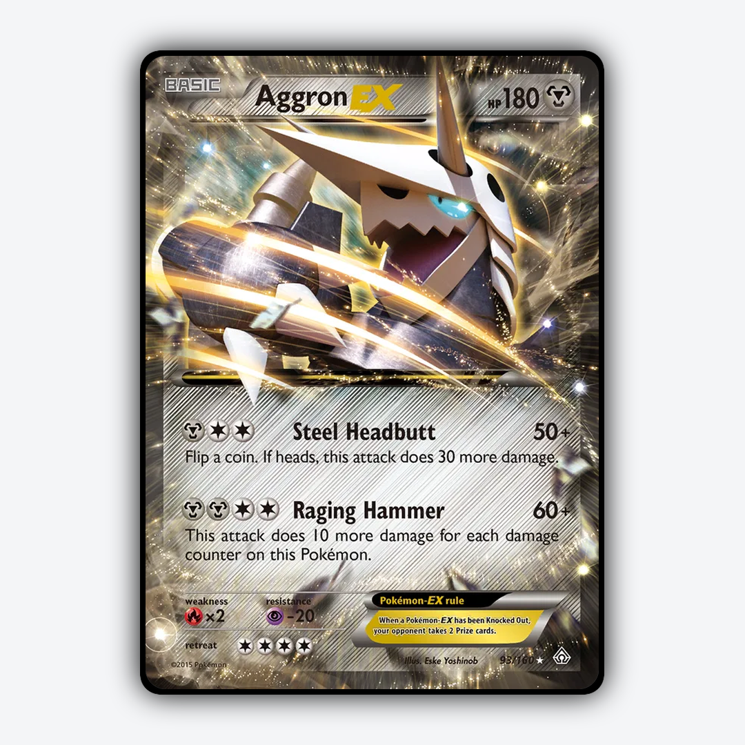 Aggron-EX 093/160 - Primal Clash Set - Card Rug