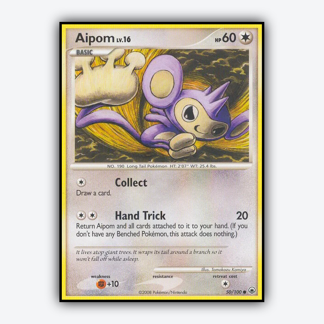 Aipom 050/100 - Majestic Dawn Set - Card Rug
