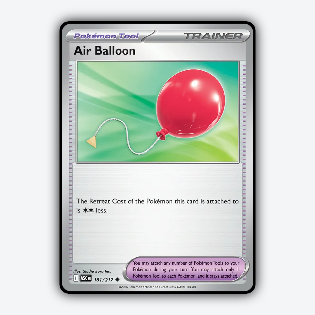 Air Balloon 181/217 - Ascended Heroes Set - Card Rug