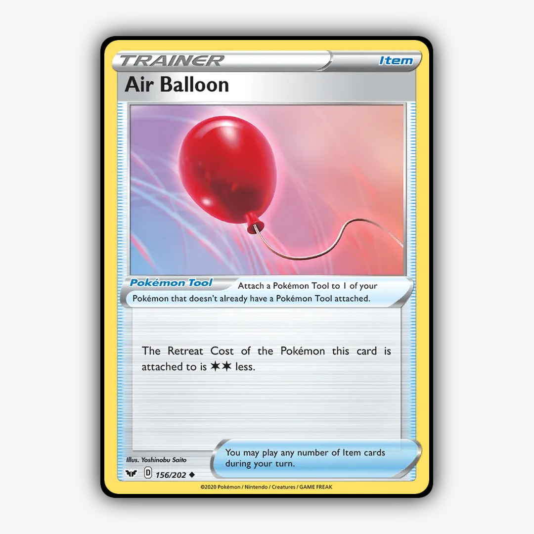 Air Balloon 156/202 - Sword & Shield Set - Card Rug