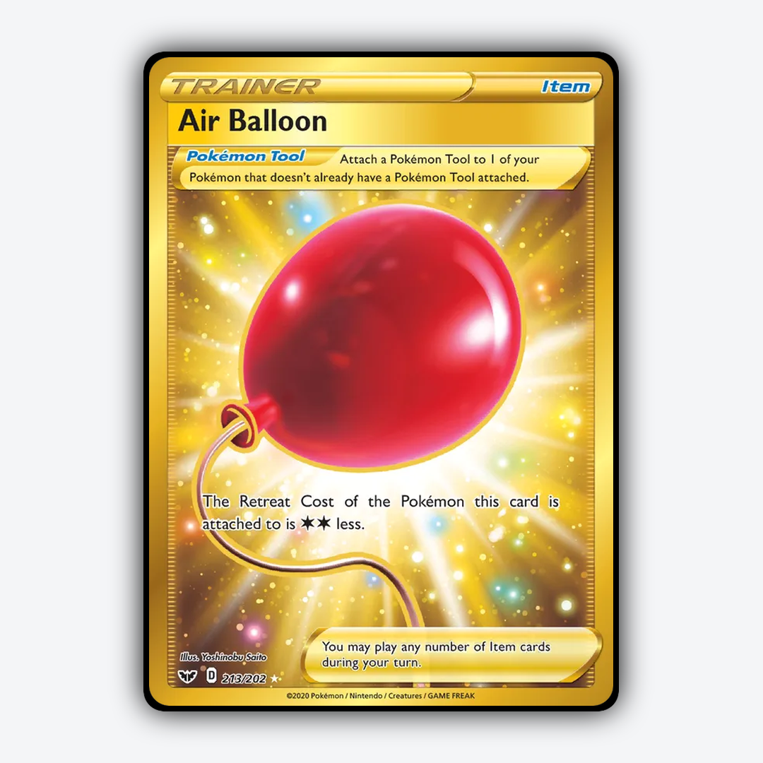 Air Balloon 213/202 - Sword & Shield Set - Card Rug
