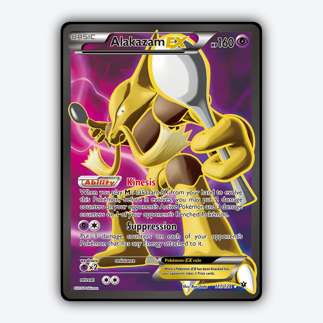 Alakazam-EX 117/124 - Fates Collide Set - Card Rug
