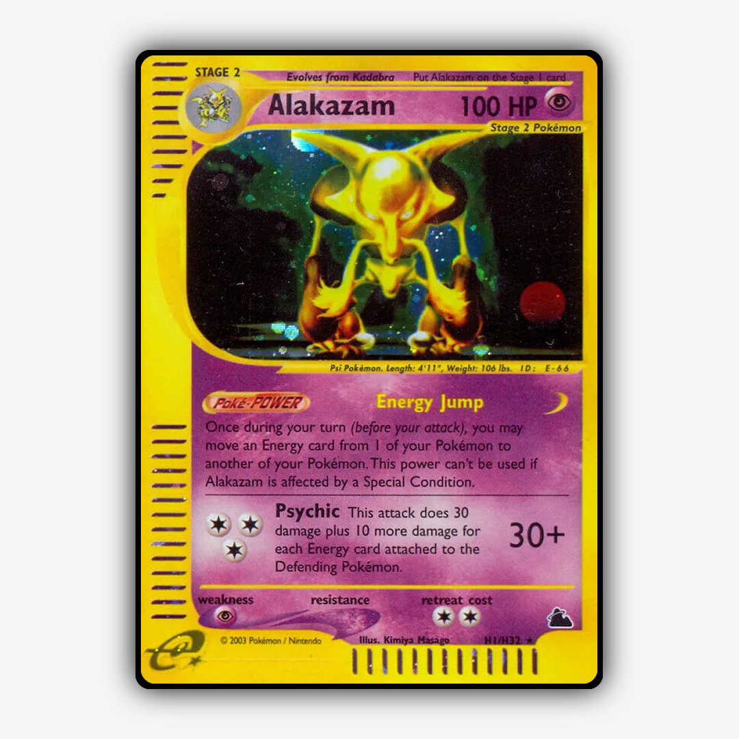 Alakazam H001/144 - H001/144 Skyridge Set - Card Rug