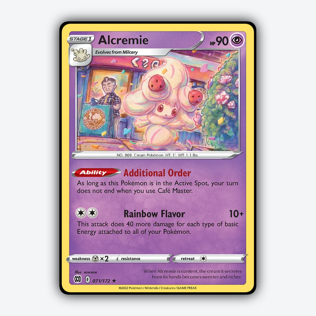 Alcremie 071/172 - Brilliant Stars Set - Card Rug