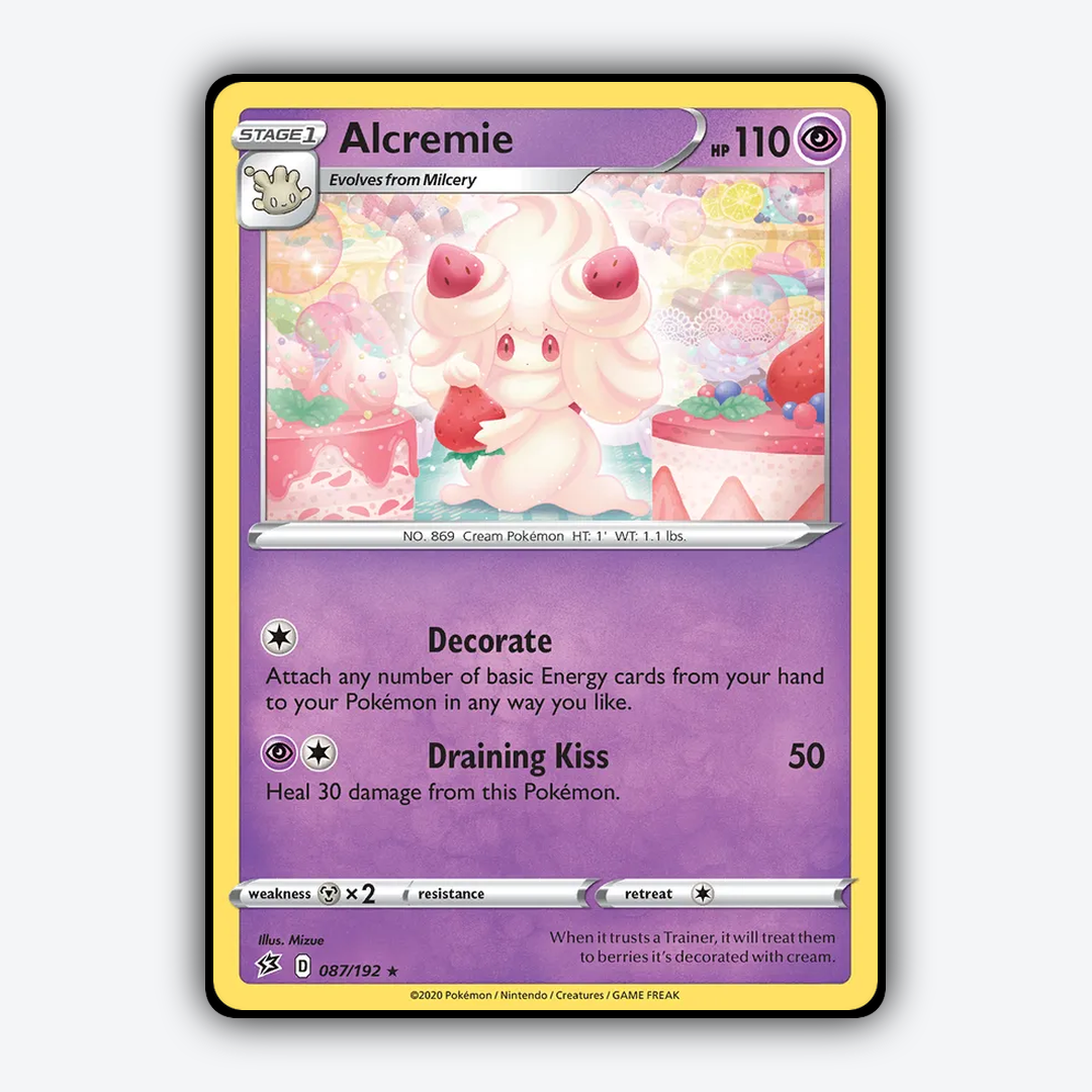 Alcremie 087/192 - Rebel Clash Set - Card Rug
