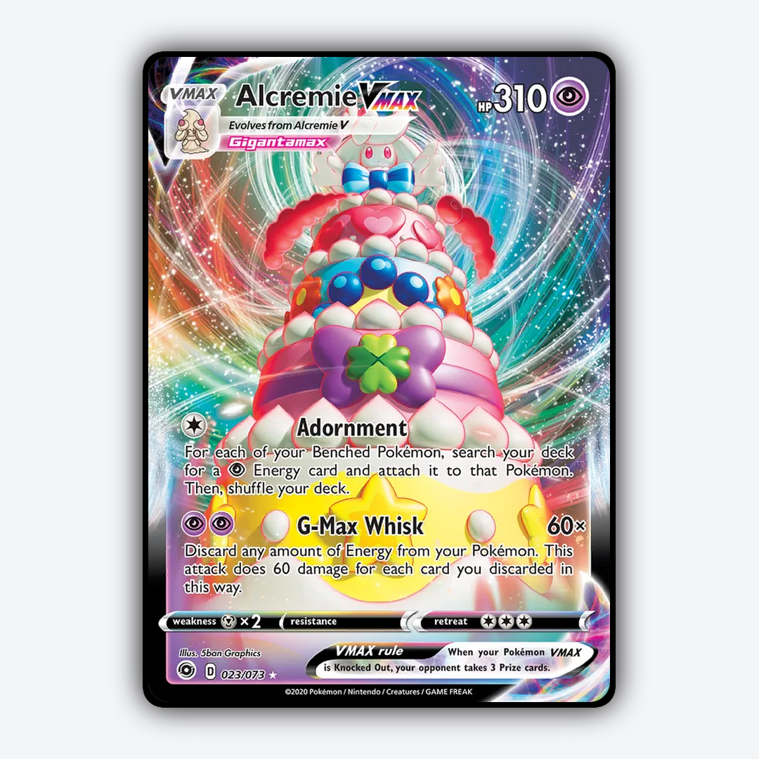 Alcremie VMAX 023/73 - Champion's Path Set - Card Rug