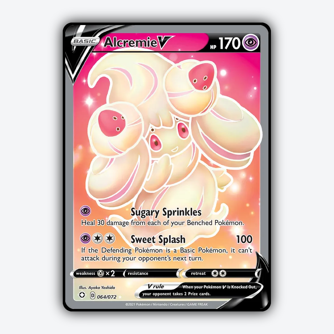 Alcremie V 064/72 - Shining Fates Set - Card Rug