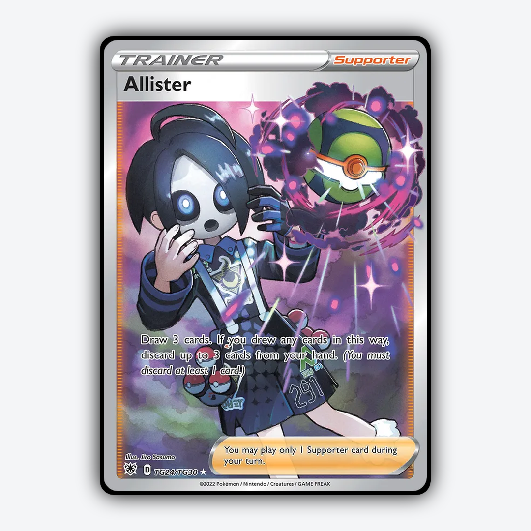 Allister TG024/30 - TG024/30 Astral Radiance Trainer Gallery Set - Card Rug