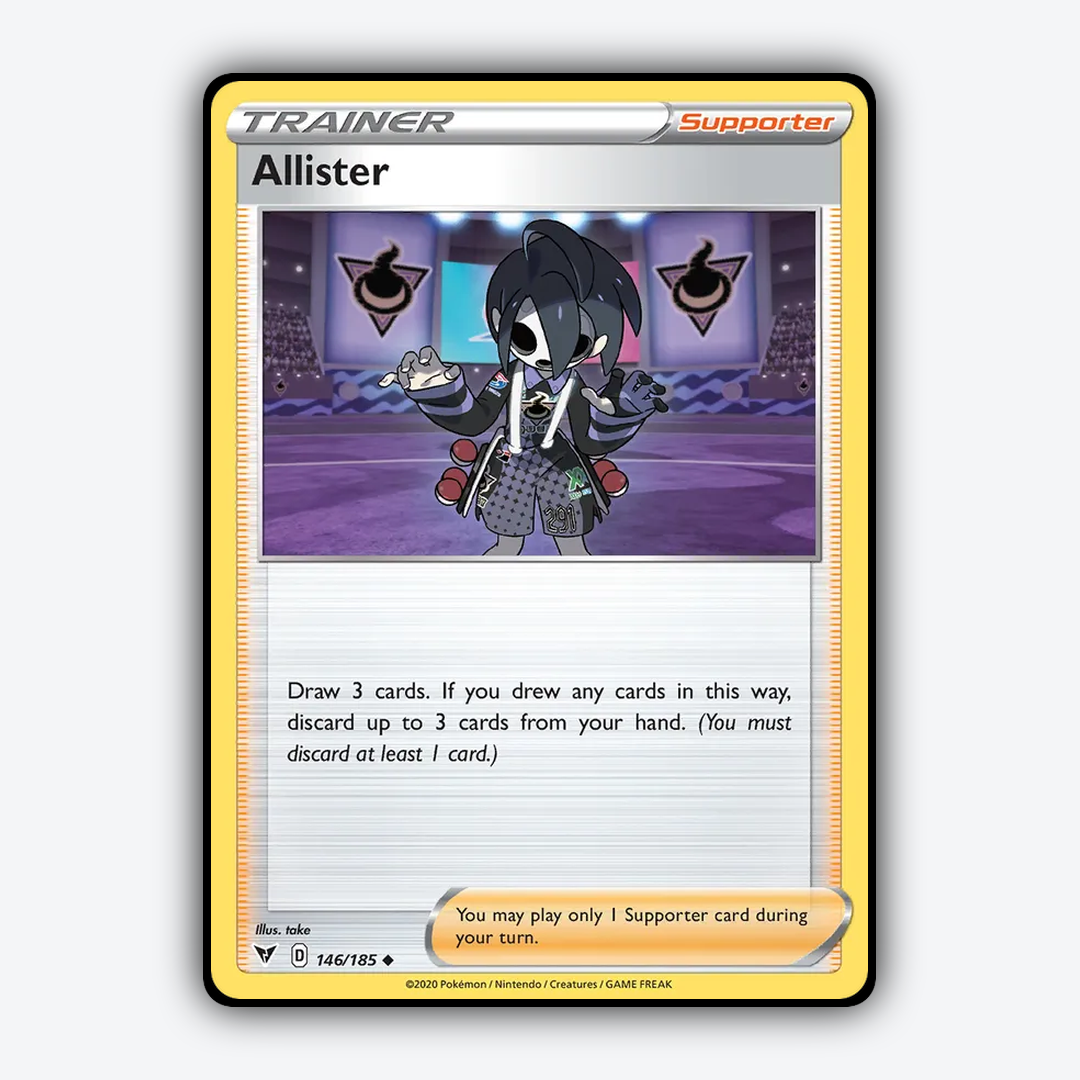 Allister 146/185 - Vivid Voltage Set - Card Rug