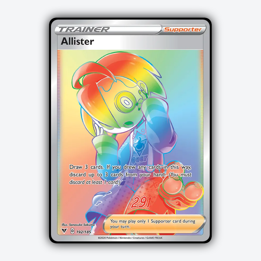 Allister 192/185 - Vivid Voltage Set - Card Rug