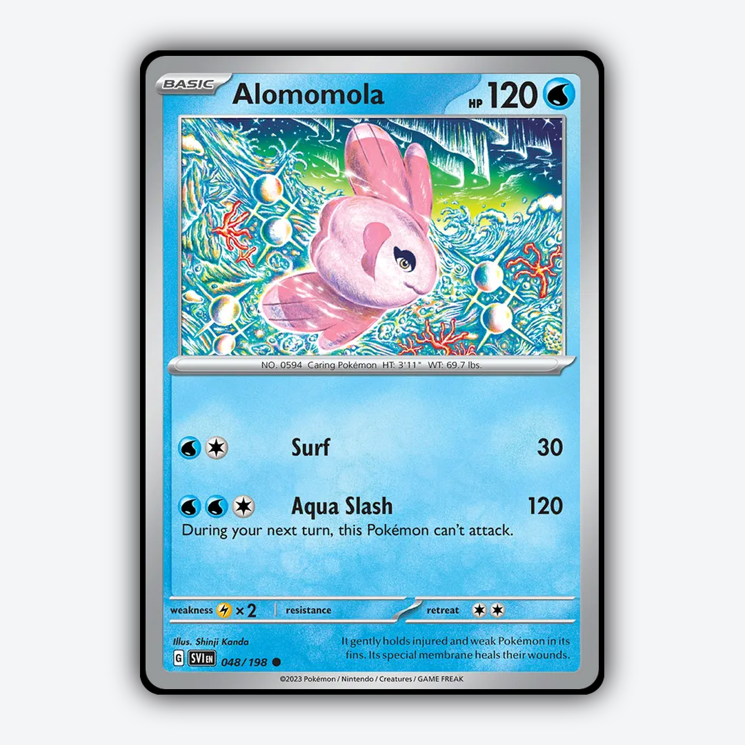 Alomomola 048/198 - Scarlet & Violet Set - Card Rug