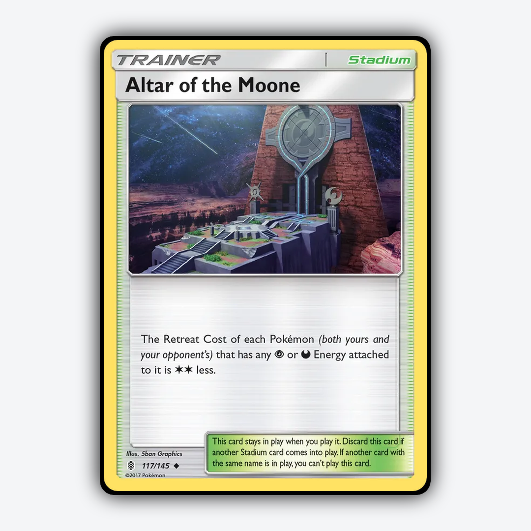 Altar of the Moone 117/145 - Guardians Rising Set - Card Rug