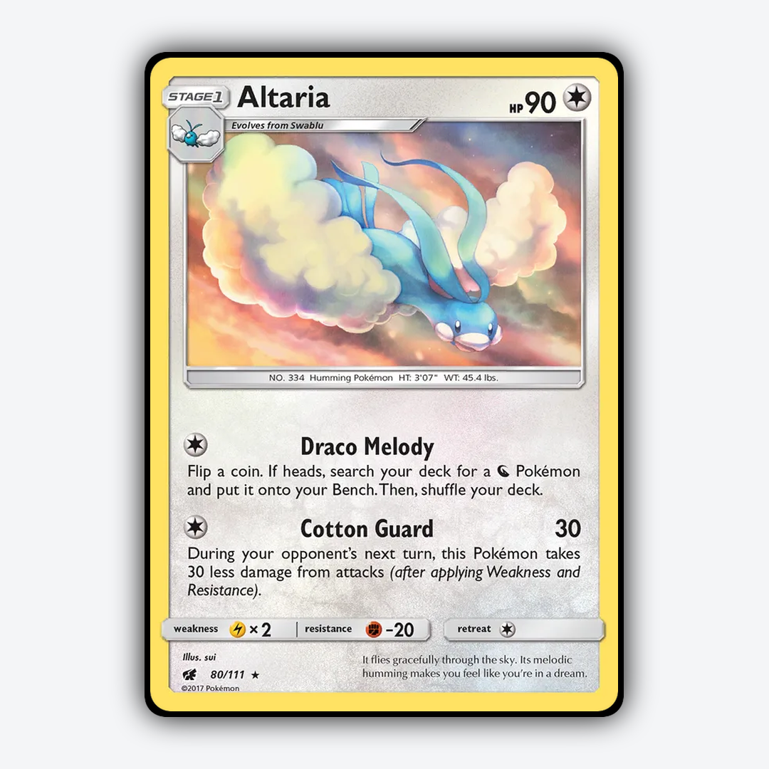 Altaria 080/111 - Crimson Invasion Set - Card Rug