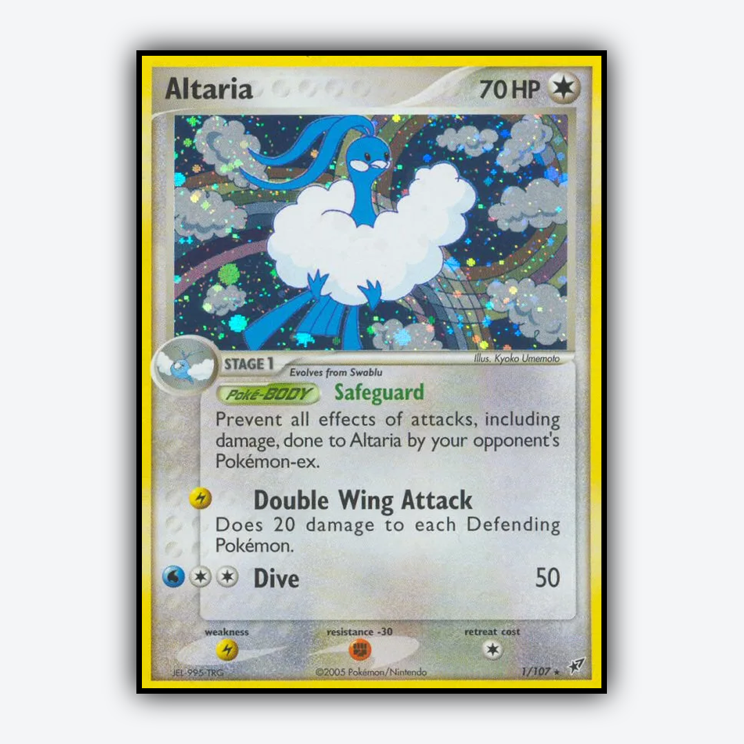 Altaria 001/107 - Deoxys Set - Card Rug
