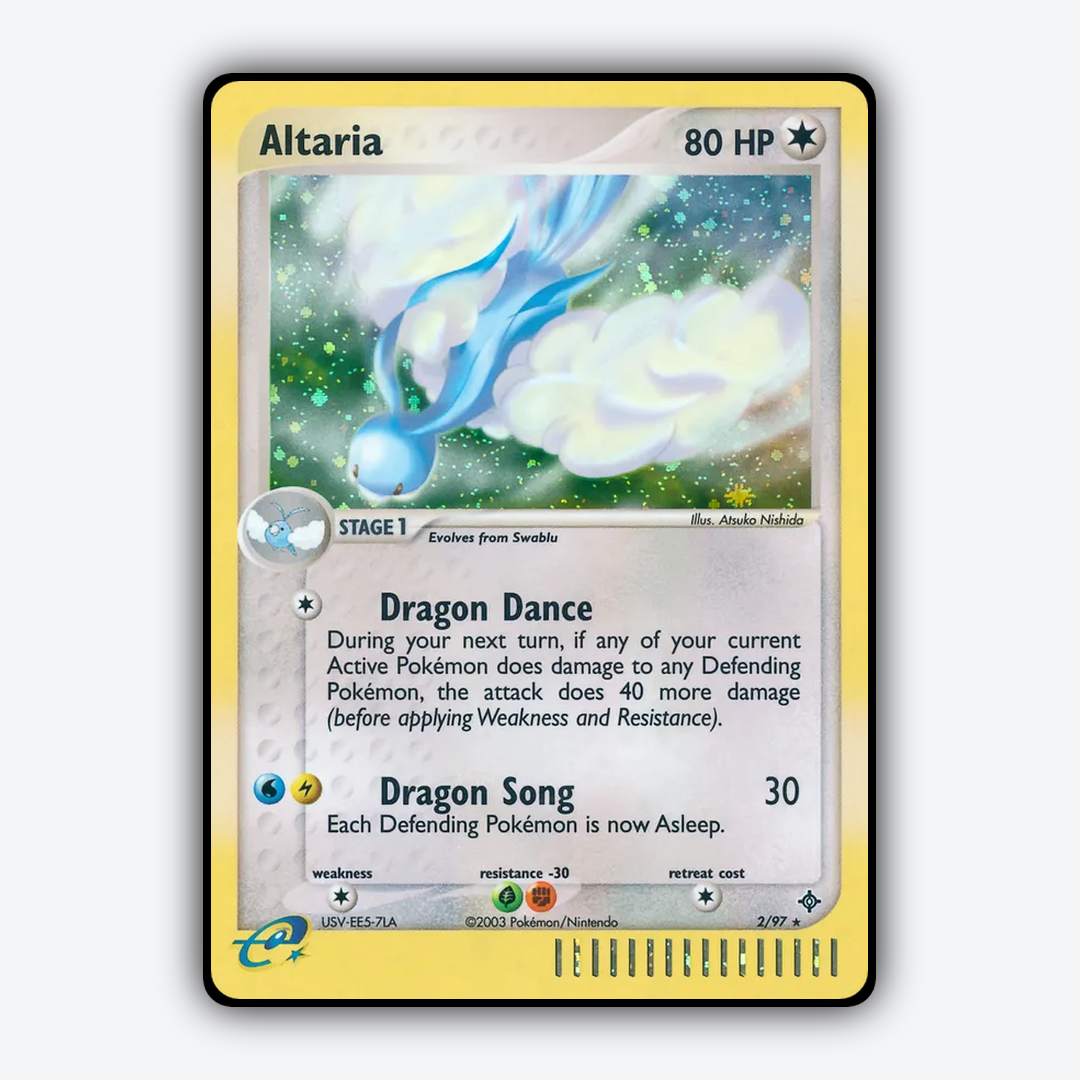 Altaria 002/97 - Dragon Set - Card Rug