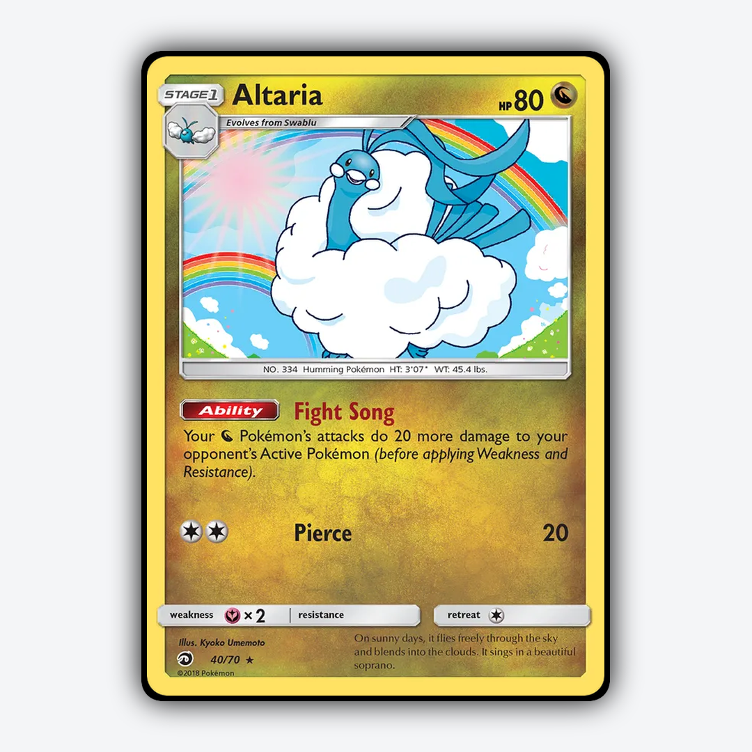 Altaria 040/70 - Dragon Majesty Set - Card Rug