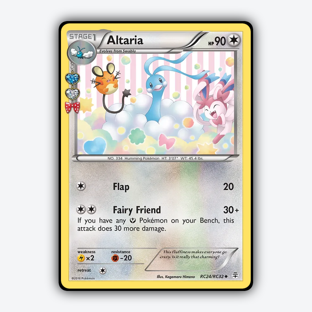 Altaria RC024 - Generations Set - Card Rug