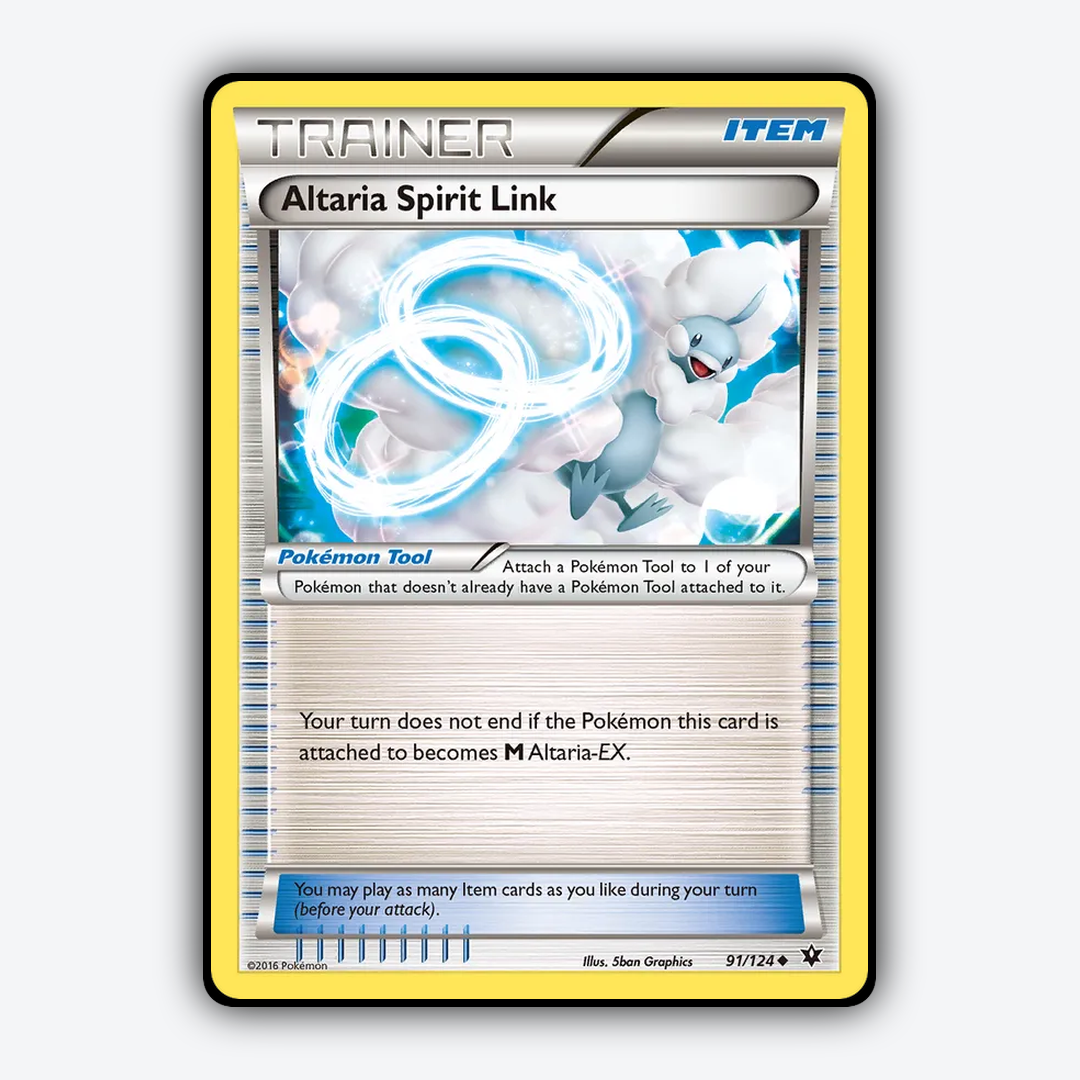 Altaria Spirit Link 091/124 - Fates Collide Set - Card Rug