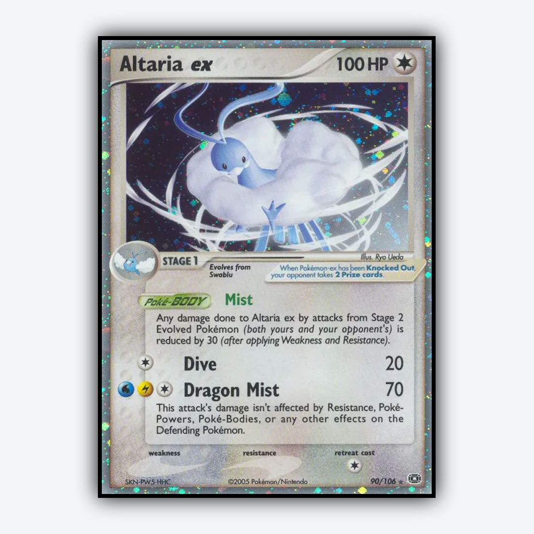 Altaria ex 090/106 - Emerald Set - Card Rug