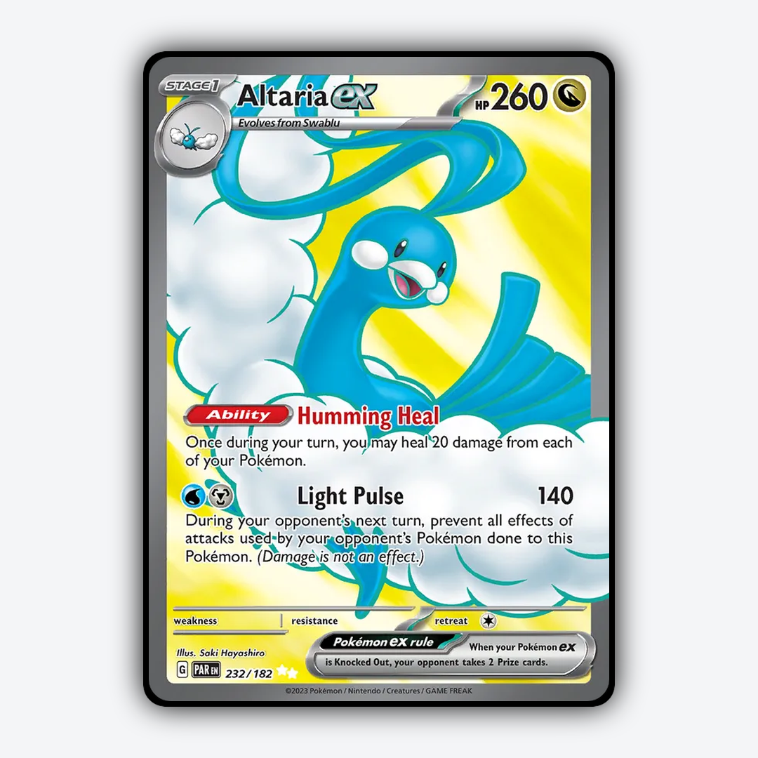 Altaria ex #232 - Paradox Rift Set - Card Rug