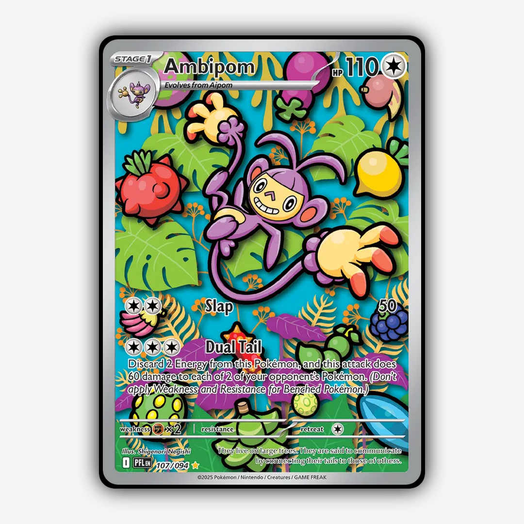 Ambipom 107/094 - Phantasmal Flames Set - Card Rug