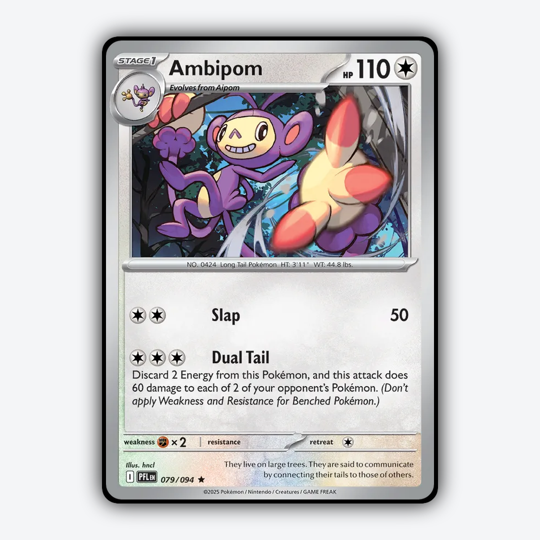 Ambipom 079/094 - Phantasmal Flames Set - Card Rug
