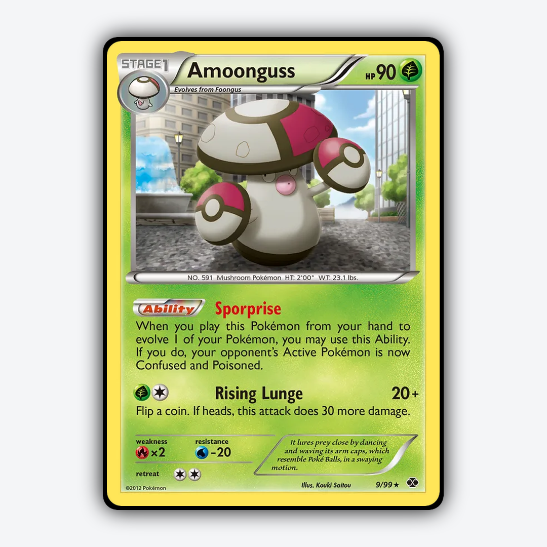 Amoonguss 009/99 - Next Destinies Set - Card Rug