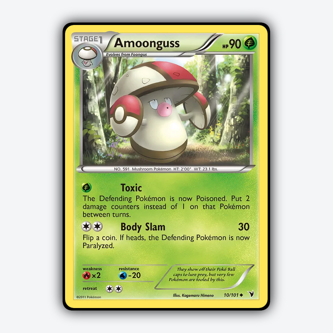 Amoonguss 010/101 - Noble Victories Set - Card Rug