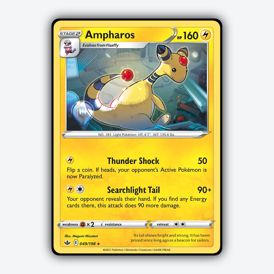Ampharos 049/198 - Chilling Reign Set - Card Rug