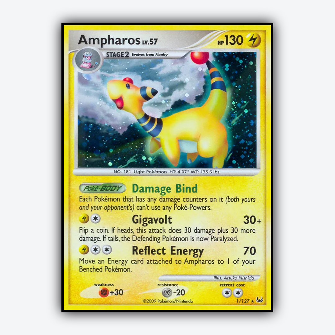Ampharos 001/127 - Platinum Set - Card Rug