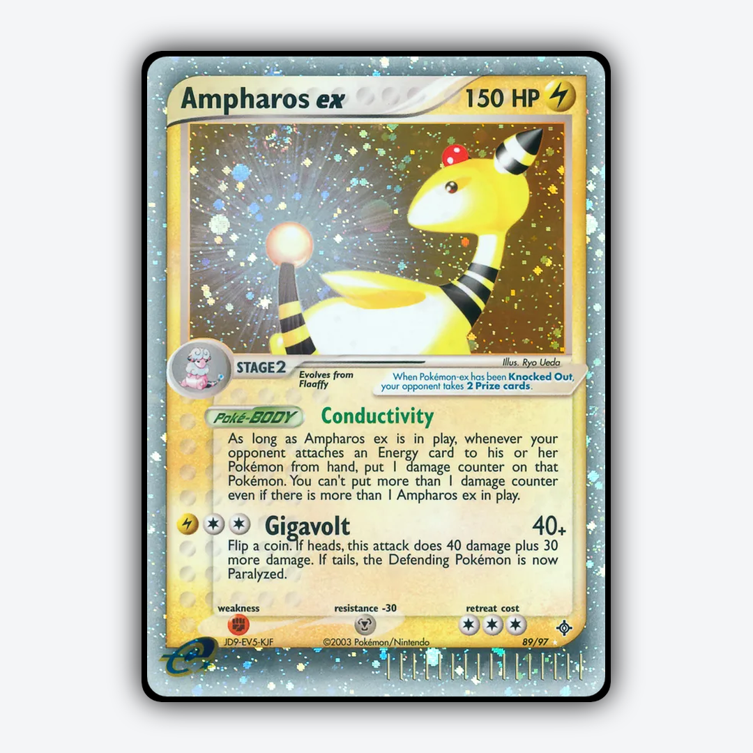 Ampharos ex 089/97 - Dragon Set - Card Rug